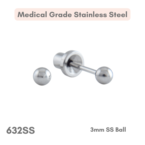 Stainless Steel – 3mm Ball