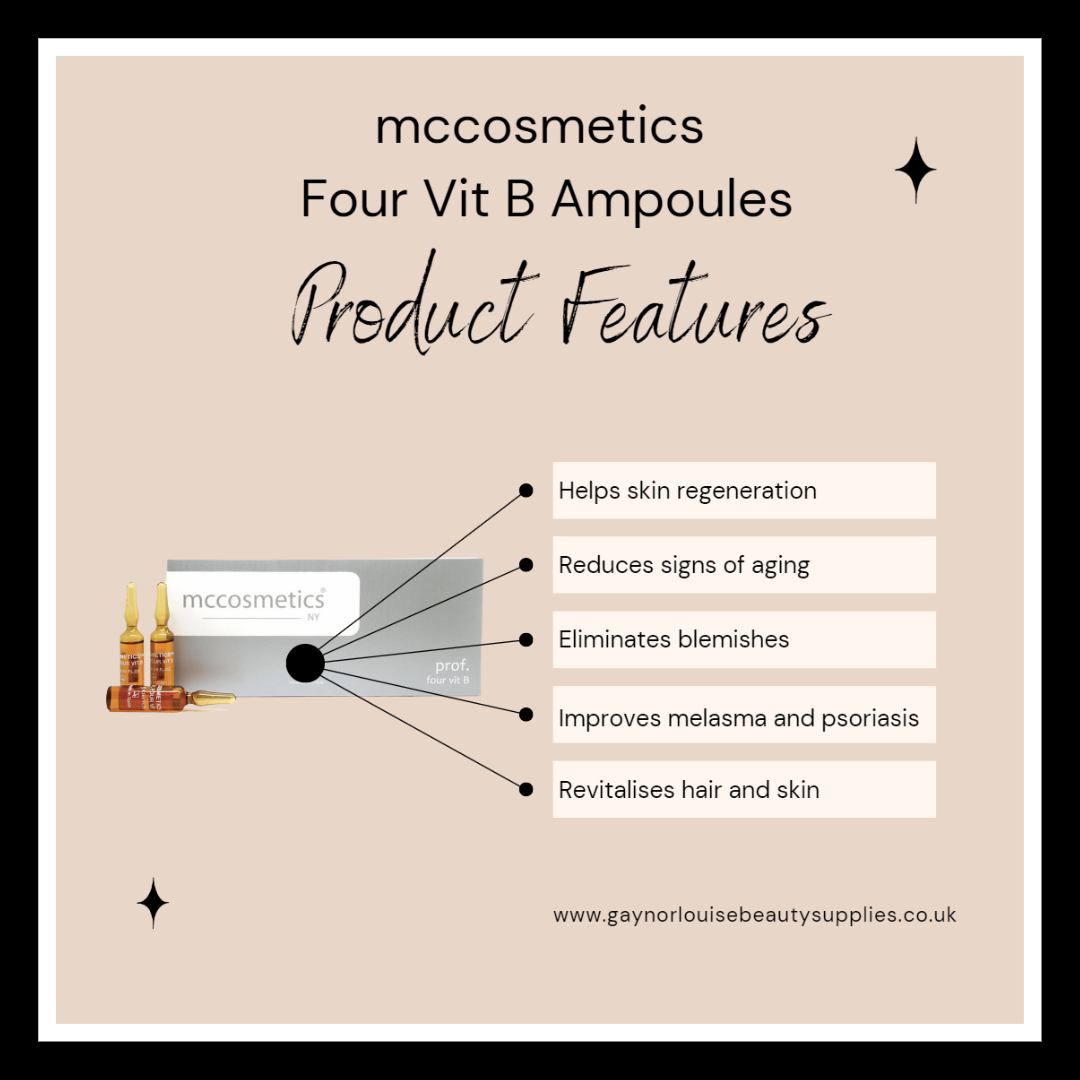 mccosmetics Four Vit B Ampoules 5ml x 10