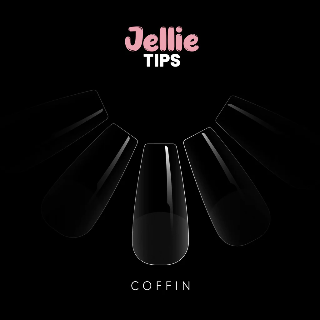 Halo Jellie Nail Tips Coffin 120ct