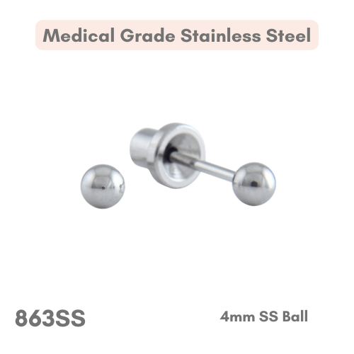 Stainless Steel – 4mm Ball