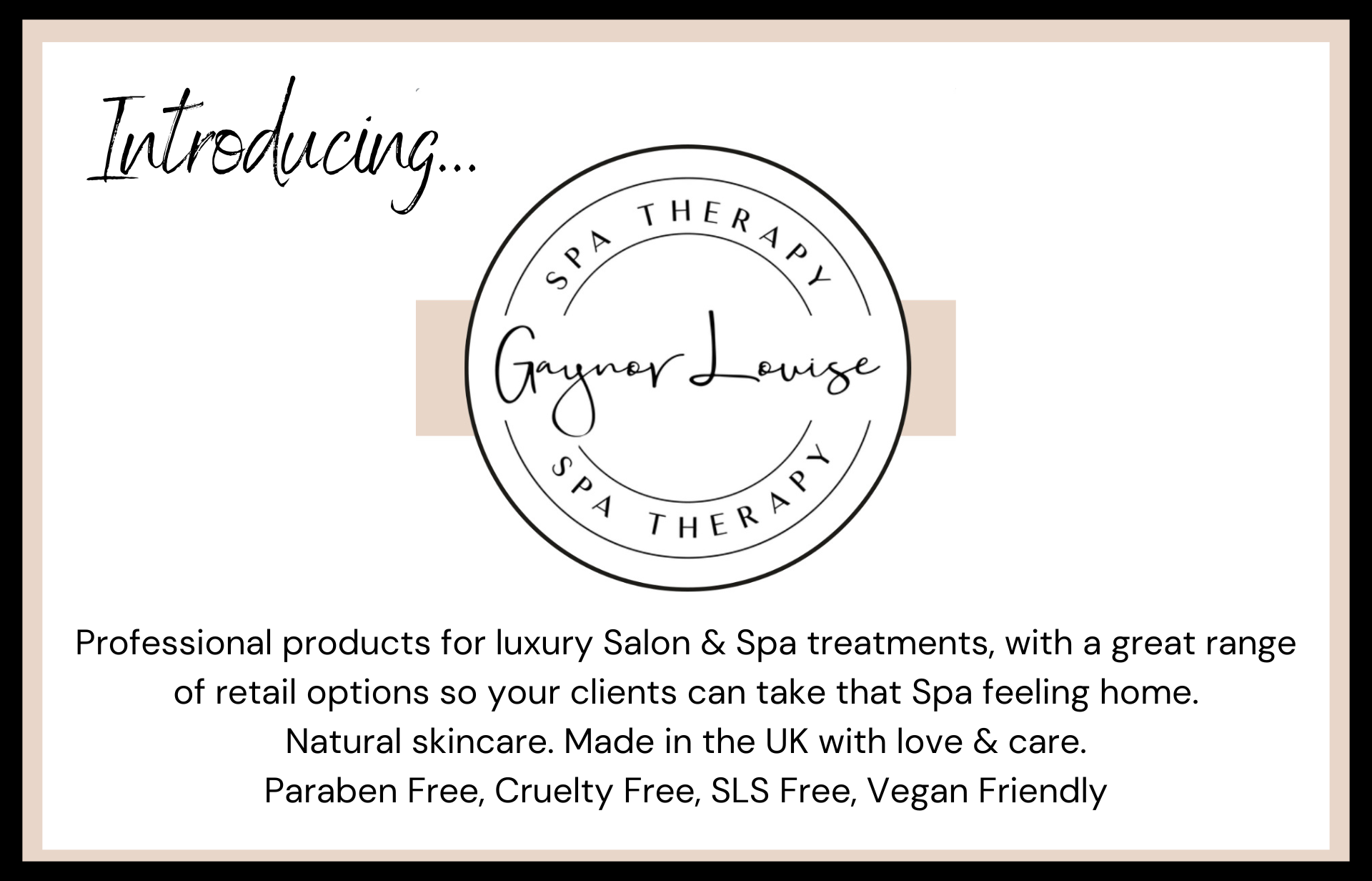 Homepage banner 1920 x 1232 px introducing GL spa therapy